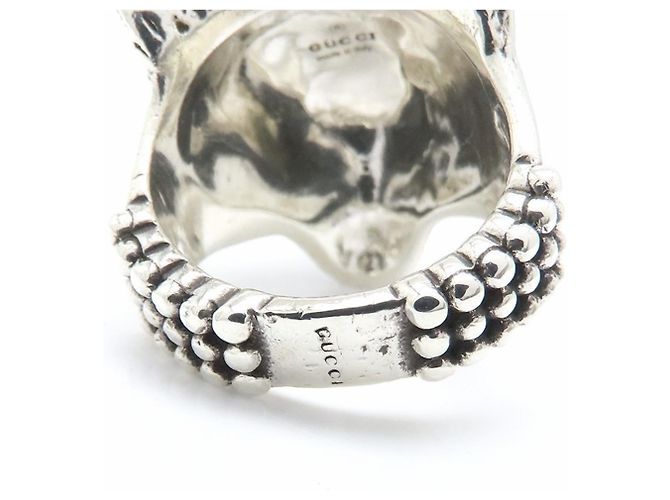 Anello GUCCI Anger Forest Wolf Argento - vista 9