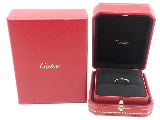 Fedi di coppia Cartier Ballerina Argento - vista 9