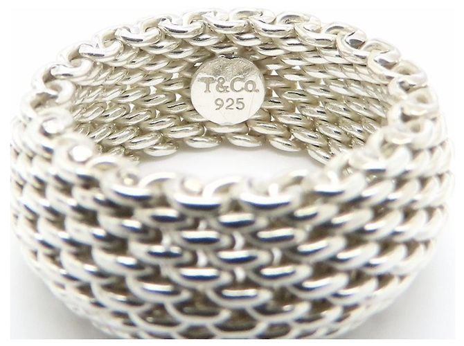 Autre Marque Anillo Tiffany & Co. Somerset Plata - vista 5