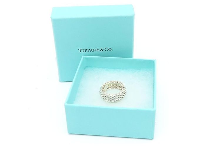 Autre Marque Anillo Tiffany & Co. Somerset Plata - vista 6