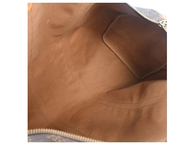 Louis Vuitton Keepall Bandouliere Monogram Canvas 50 Marron - vue 3