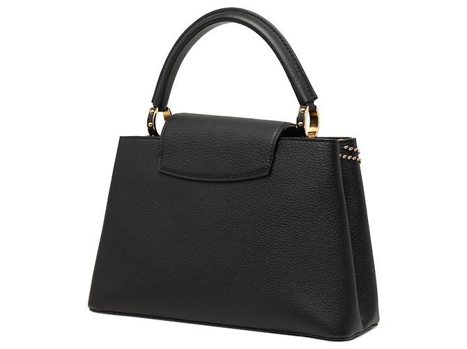 Louis Vuitton Capucines PM Handtasche Schwarz - Ansicht 2