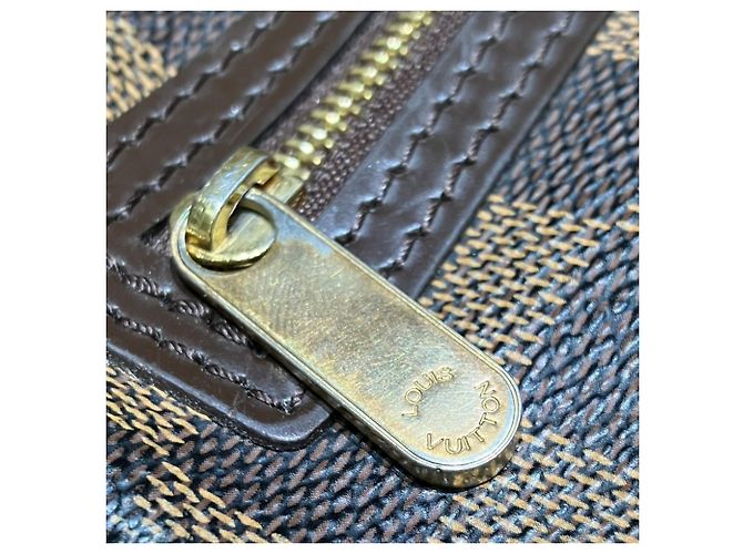 Louis Vuitton Pochette Bi-Macao Clutch Bag Castaño - vista 6