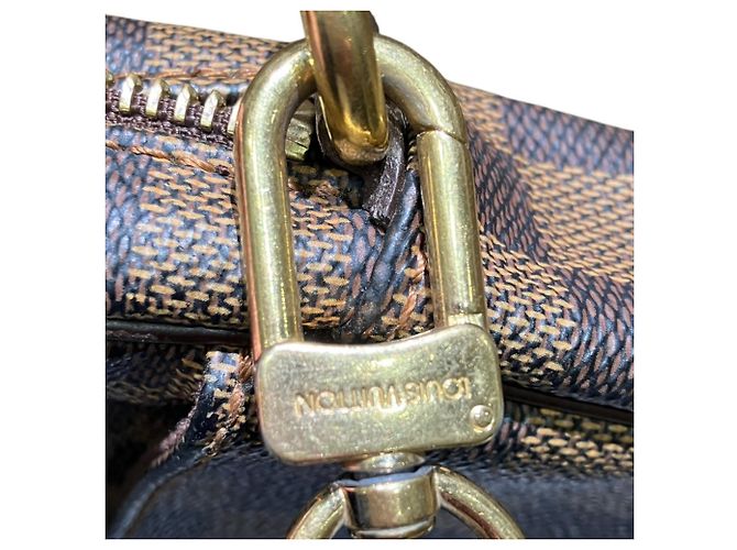 Louis Vuitton Pochette Bi-Macao Clutch Bag Castaño - vista 9