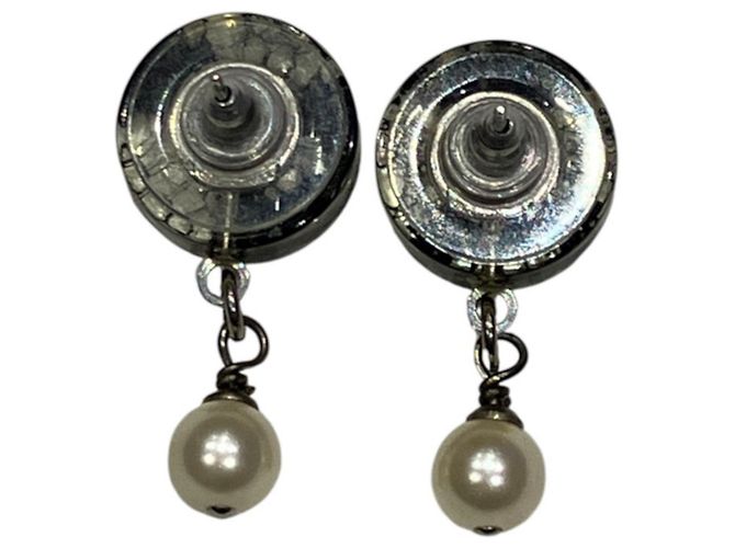 Pendientes Chanel Coco Mark Pearl Swing - vista 3