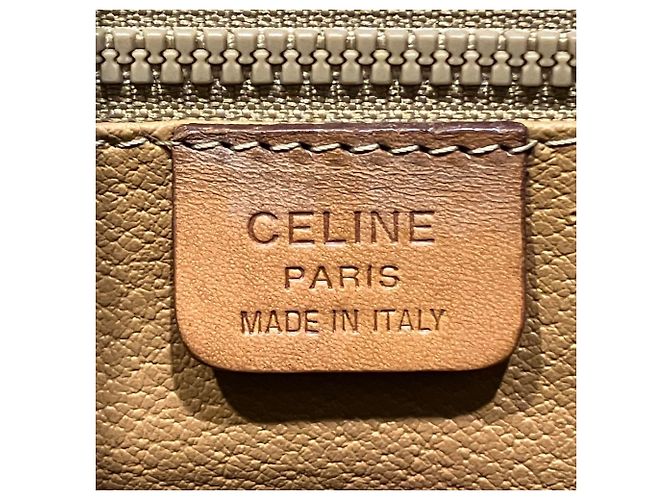 Céline Bolso Boston Celine Macadam Castaño - vista 4
