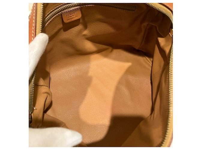 Céline Bolso Boston Celine Macadam Castaño - vista 5