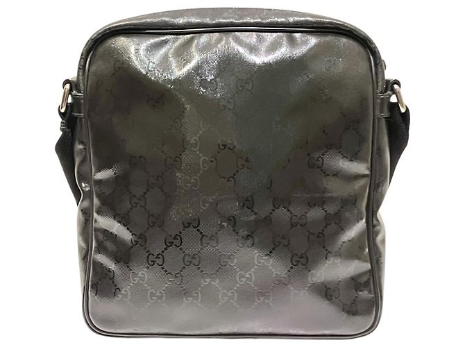 Bolsa de Ombro Gucci GG Estampada Preto - vista 2