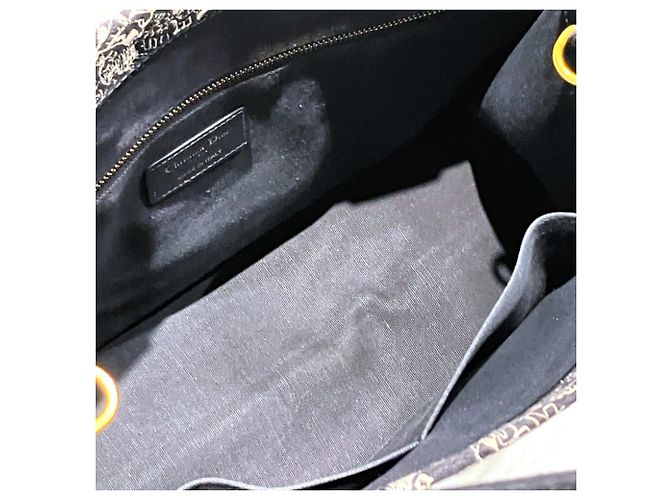 Bolso Book Tote Medium Christian Dior Negro - vista 6