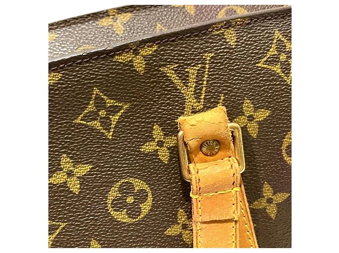 Sac Cabas Louis Vuitton Babylon Marron - vue 8