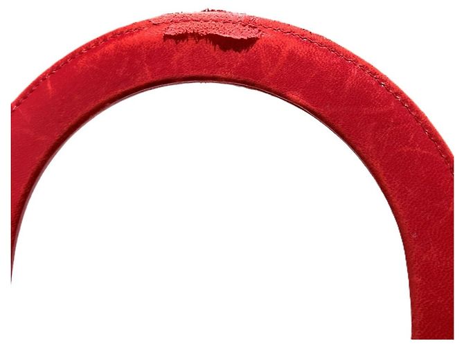 Christian Dior Large Cannage Handtasche Rot - Ansicht 8