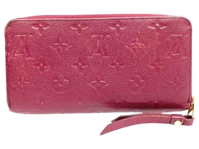 Louis Vuitton Zippy Wallet Long Monogram Empreinte Leather Rot - Ansicht 2