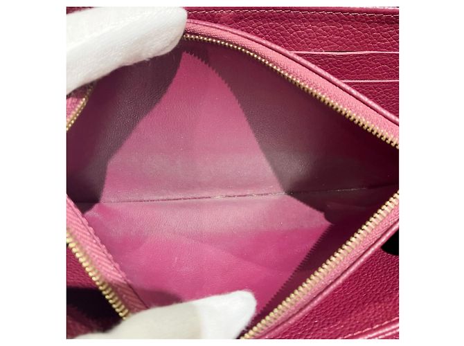 Louis Vuitton Zippy Wallet Long Monogram Empreinte Leather Rot - Ansicht 5