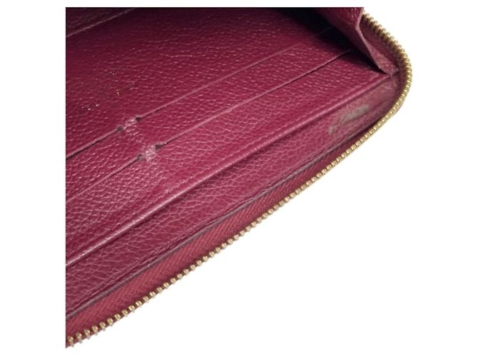 Louis Vuitton Zippy Wallet Long Monogram Empreinte Leather Rot - Ansicht 6