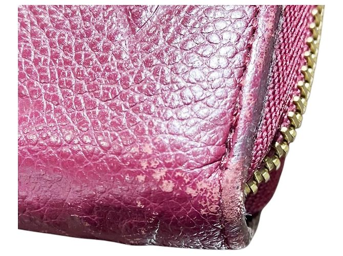 Louis Vuitton Zippy Wallet Long Monogram Empreinte Leather Rot - Ansicht 7