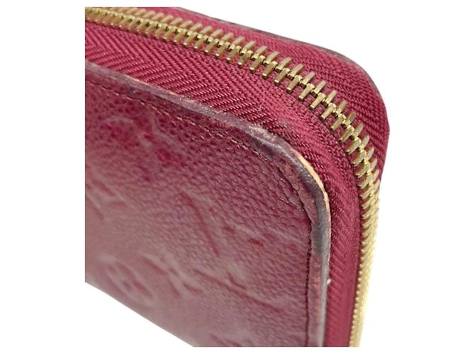 Louis Vuitton Zippy Wallet Long Monogram Empreinte Leather Rot - Ansicht 8