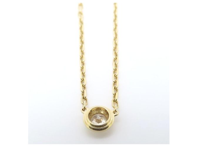 Collana CARTIER Damour SM in diamanti e oro giallo 18K - vista 10