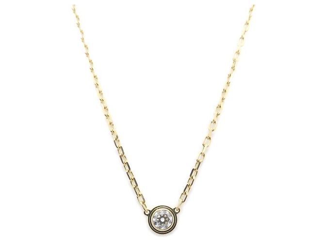Collana CARTIER Damour SM in diamanti e oro giallo 18K - vista 2