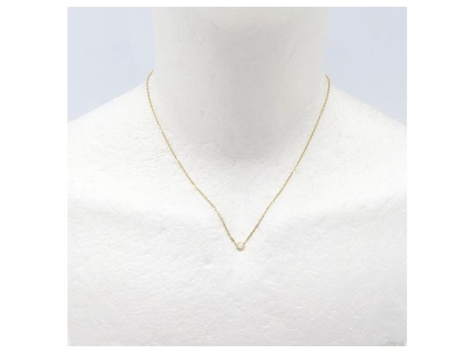 Collana CARTIER Damour SM in diamanti e oro giallo 18K - vista 3