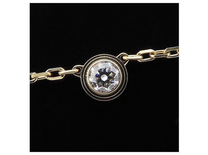 Collana CARTIER Damour SM in diamanti e oro giallo 18K - vista 6