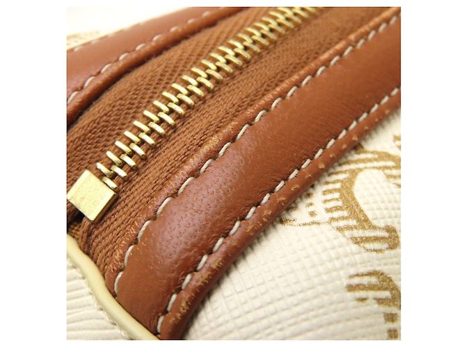Céline Bolso de hombro clutch con cadena Celine Blanco - vista 11