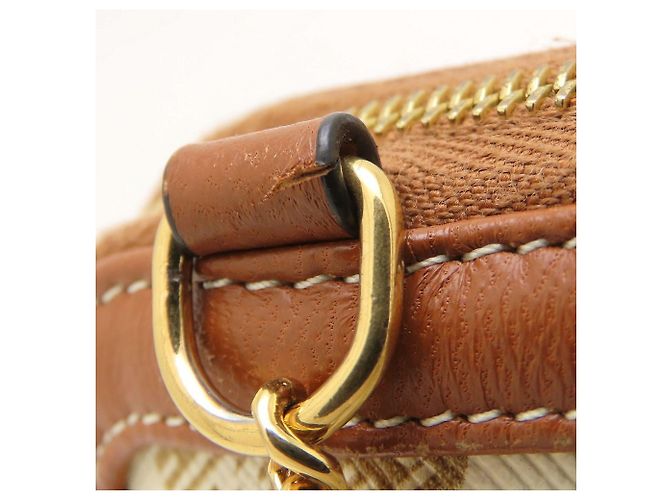 Céline Bolso de hombro clutch con cadena Celine Blanco - vista 14
