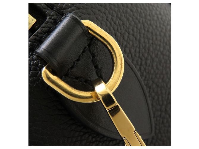 Borsa Louis Vuitton Monogram Empreinte Speedy Bandoulière 20 Nero - vista 11