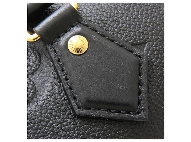Borsa Louis Vuitton Monogram Empreinte Speedy Bandoulière 20 Nero - vista 14