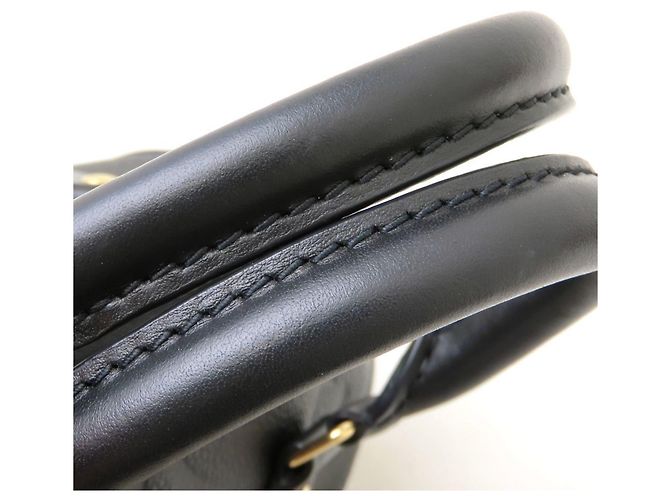 Borsa Louis Vuitton Monogram Empreinte Speedy Bandoulière 20 Nero - vista 16