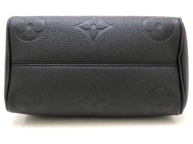 Borsa Louis Vuitton Monogram Empreinte Speedy Bandoulière 20 Nero - vista 4