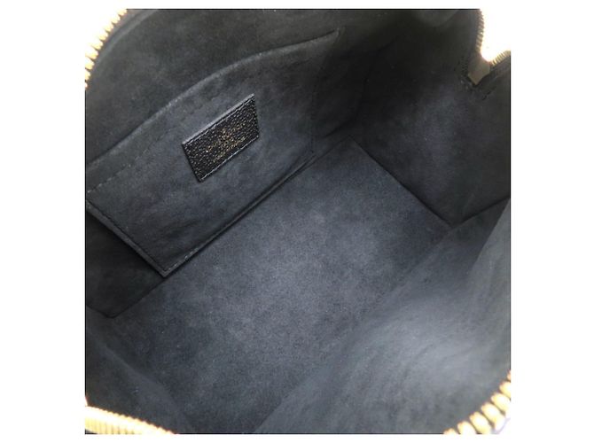 Borsa Louis Vuitton Monogram Empreinte Speedy Bandoulière 20 Nero - vista 6