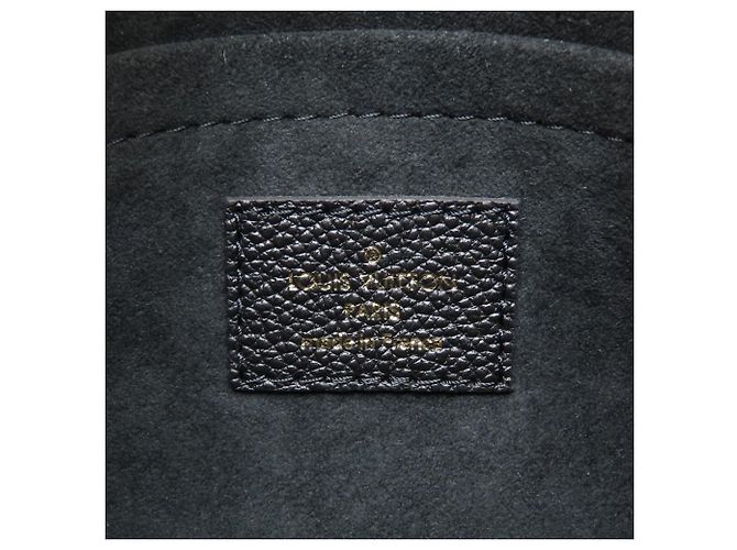 Borsa Louis Vuitton Monogram Empreinte Speedy Bandoulière 20 Nero - vista 7