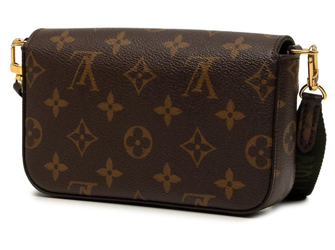 Louis Vuitton Monogram Multi Pochette Felicie Braun Khaki Monogramm - Ansicht 2
