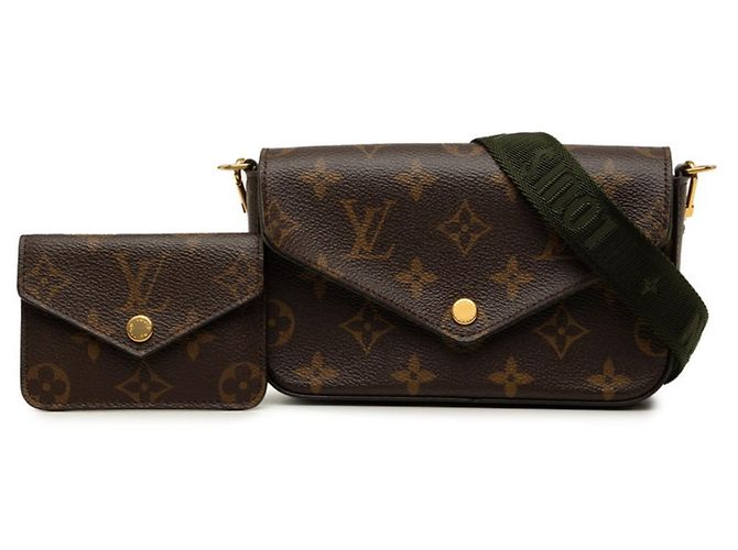 Louis Vuitton Monogram Multi Pochette Felicie Braun Khaki Monogramm - Ansicht 6