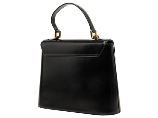 Autre Marque Sac à main Saint Laurent en cuir noir - vue 2