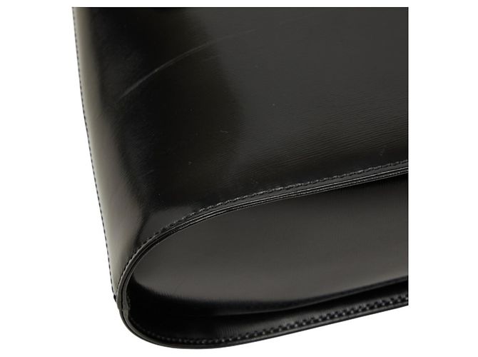 Autre Marque Sac à main Saint Laurent en cuir noir - vue 5