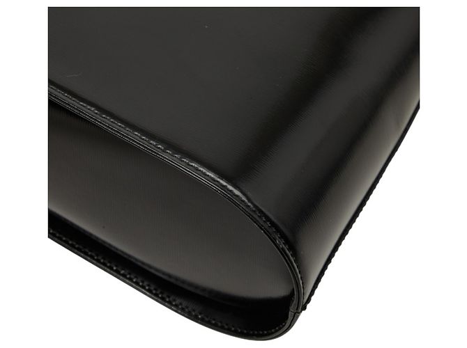 Autre Marque Sac à main Saint Laurent en cuir noir - vue 6