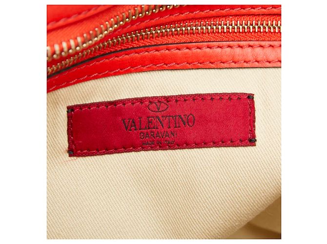 Valentino Rockstud Handtasche Rot - Ansicht 11