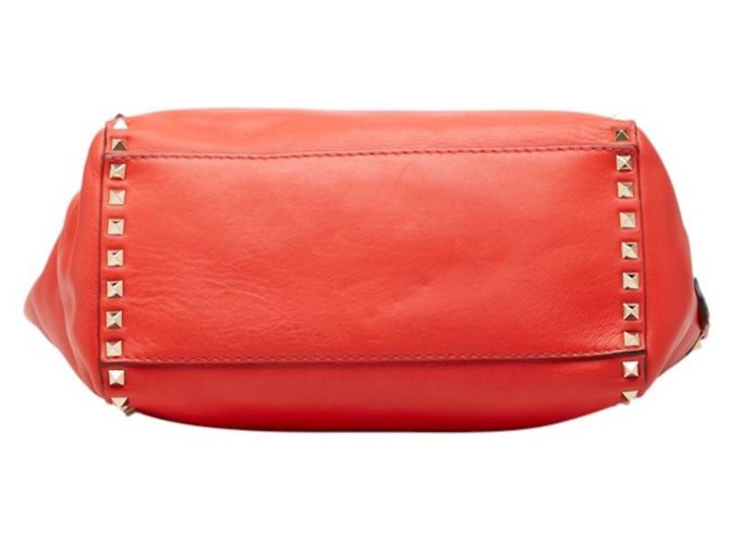 Valentino Rockstud Handtasche Rot - Ansicht 3