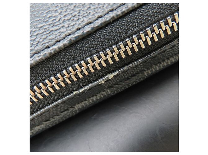 Borsa a tracolla Louis Vuitton Damier Graphite Avenue Marrone Nero - vista 12