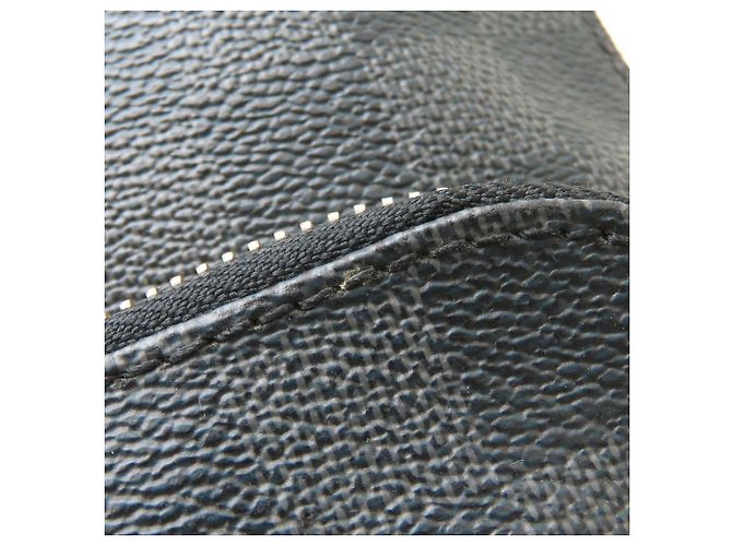 Borsa a tracolla Louis Vuitton Damier Graphite Avenue Marrone Nero - vista 17
