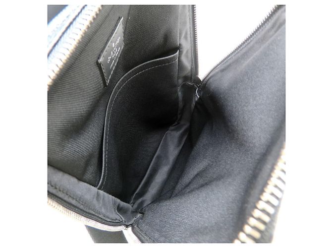 Borsa a tracolla Louis Vuitton Damier Graphite Avenue Marrone Nero - vista 6