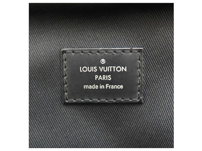 Borsa a tracolla Louis Vuitton Damier Graphite Avenue Marrone Nero - vista 8
