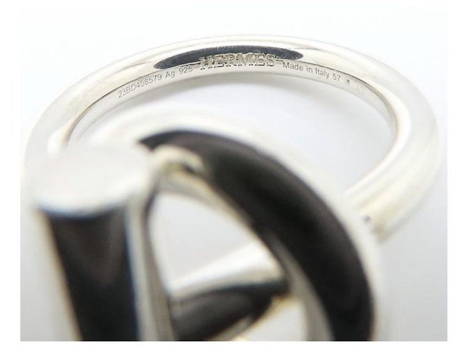 Ring Hermès Bague anneau Hermes Echappé - vue 7