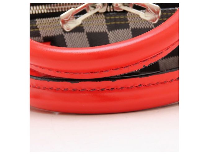 Borsa Louis Vuitton Damier Speedy Bandoulière Nero Multicolore - vista 17