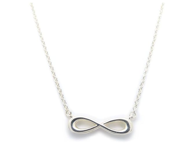 Autre Marque Tiffany & Co. Infinity Halskette aus Sterlingsilber 925 - Ansicht 2