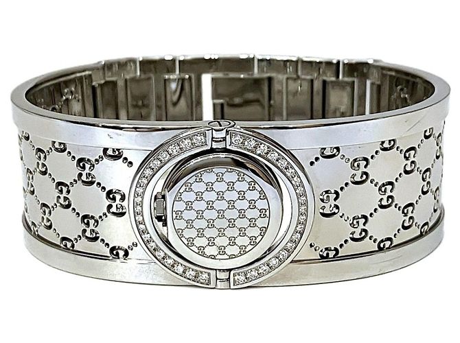 Reloj de pulsera Gucci Quartz con esfera marrón - vista 8