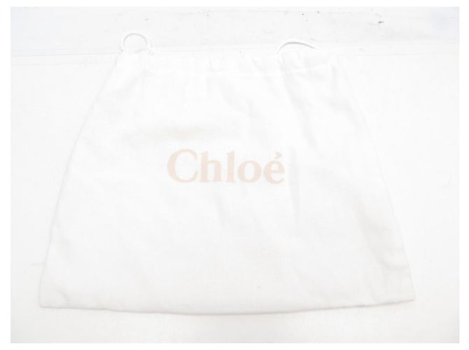 Chloé NEW CHLOE BROWN LEATHER SHOULDER STRAP AND SILK SCARF FOR BAG STRAP - view 12