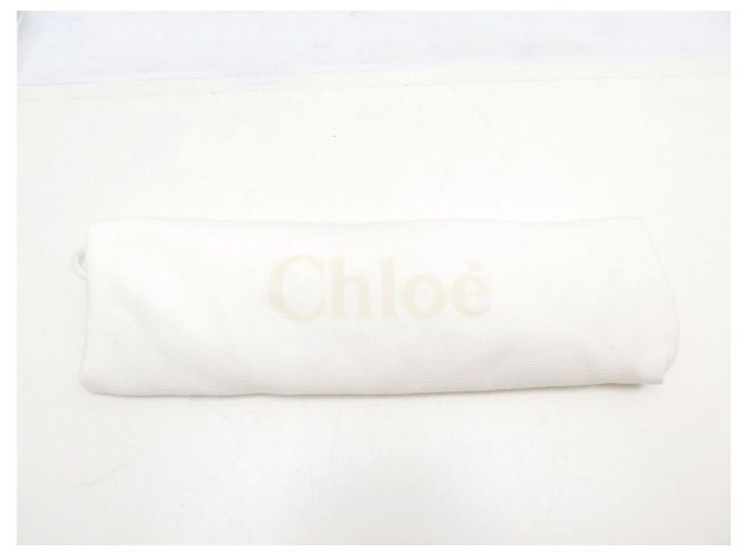 Chloé NEUF ANSE BANDOULIERE CHLOE EN CUIR MARRON & FOULARD EN SOIE PR SAC STRAP - vue 13