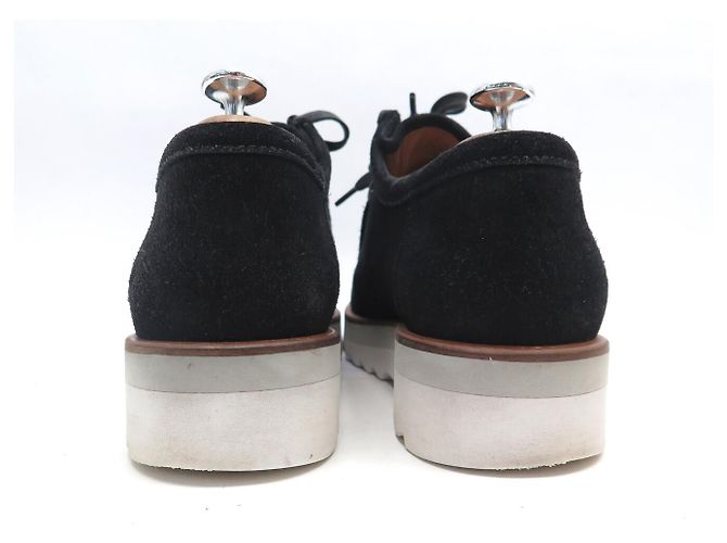 Autre Marque SAPATOS DIOR BATEAUX 3DE311ZHQ 41 IT 42 FR DERBY EM LONA OBLIQUE Preto - vista 5